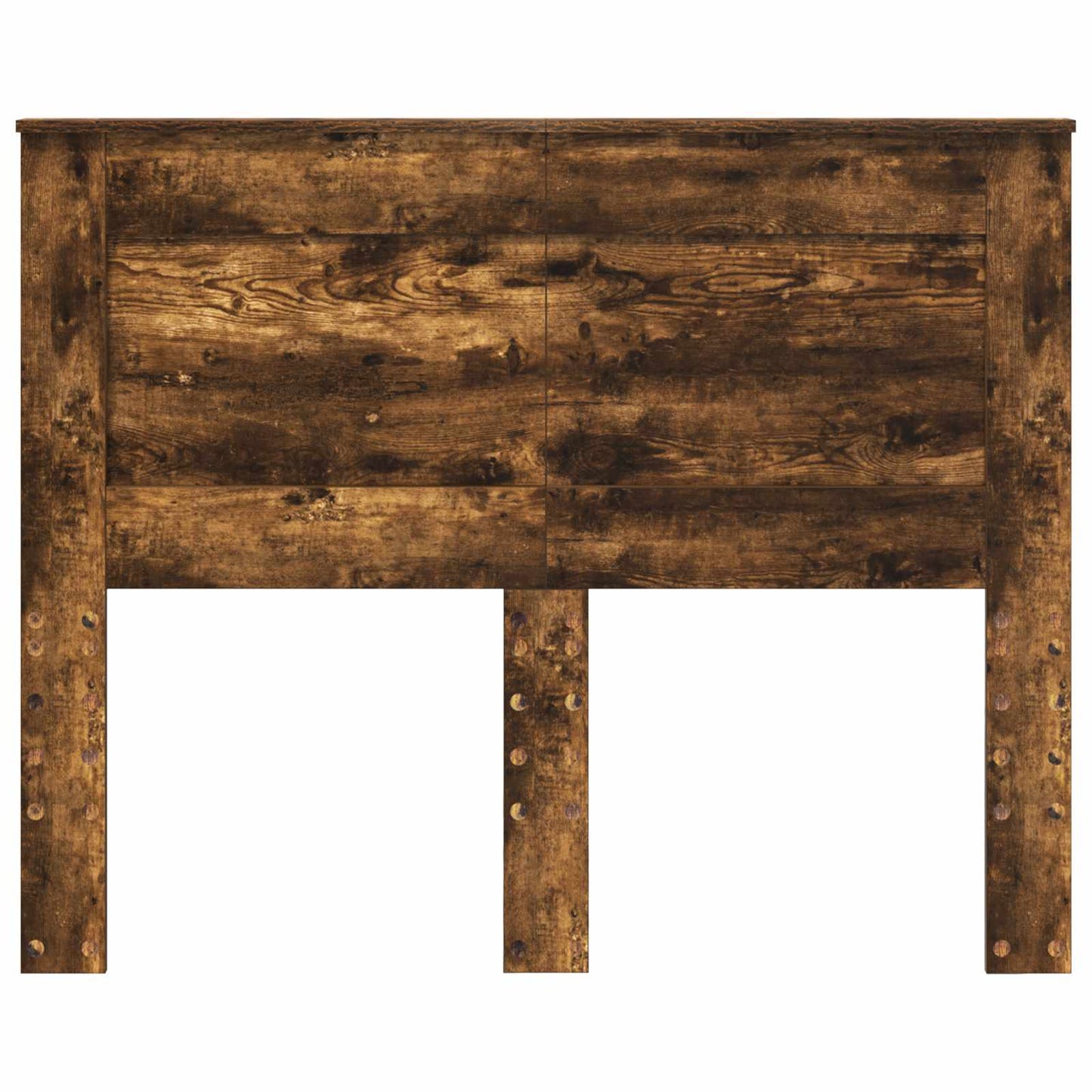 vidaXL Headboard with Headboard Smoked Oak 120 cm Engineered Wood