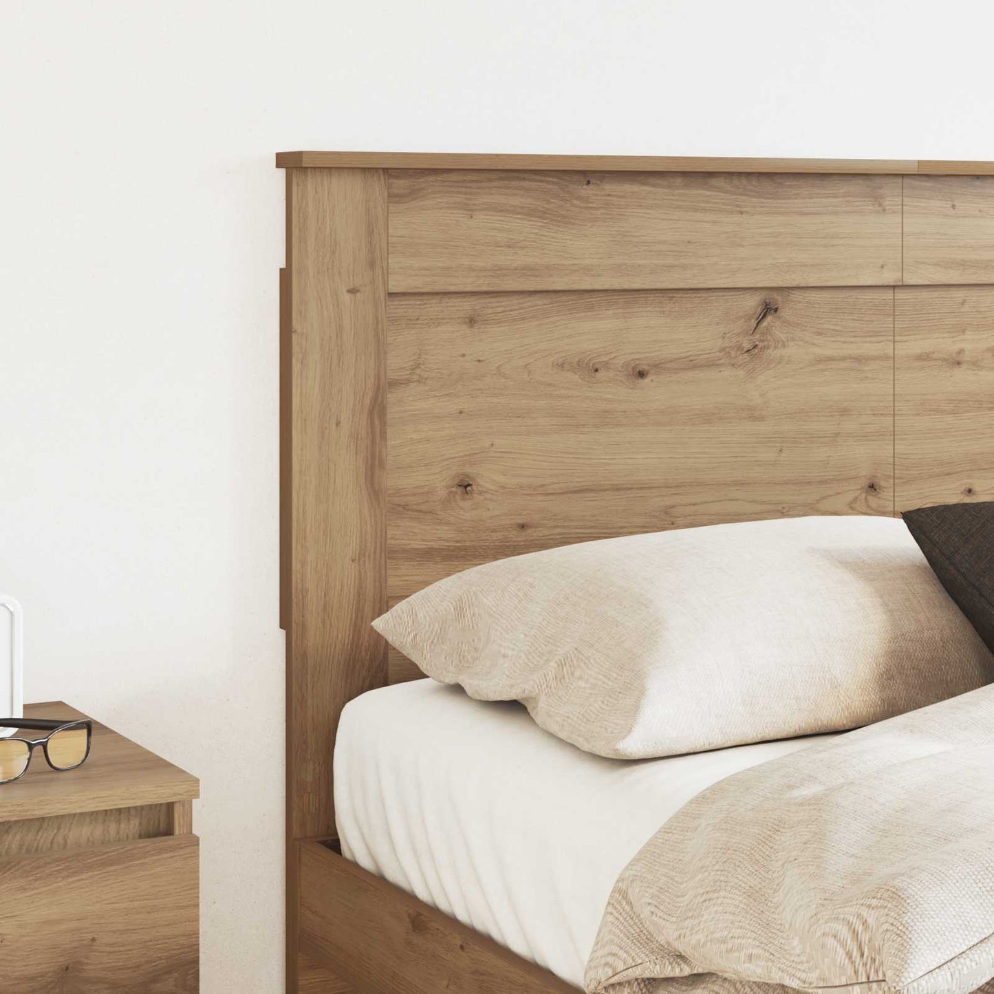 vidaXL Headboard Artisan Oak Engineered Wood