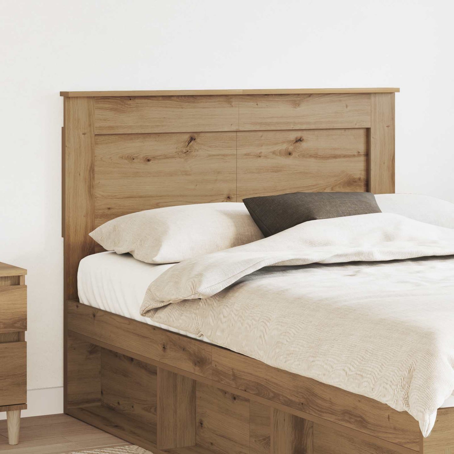 vidaXL Headboard Artisan Oak Engineered Wood