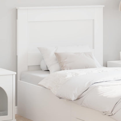 vidaXL Headboard with Headboard White 80 cm Engineered Wood