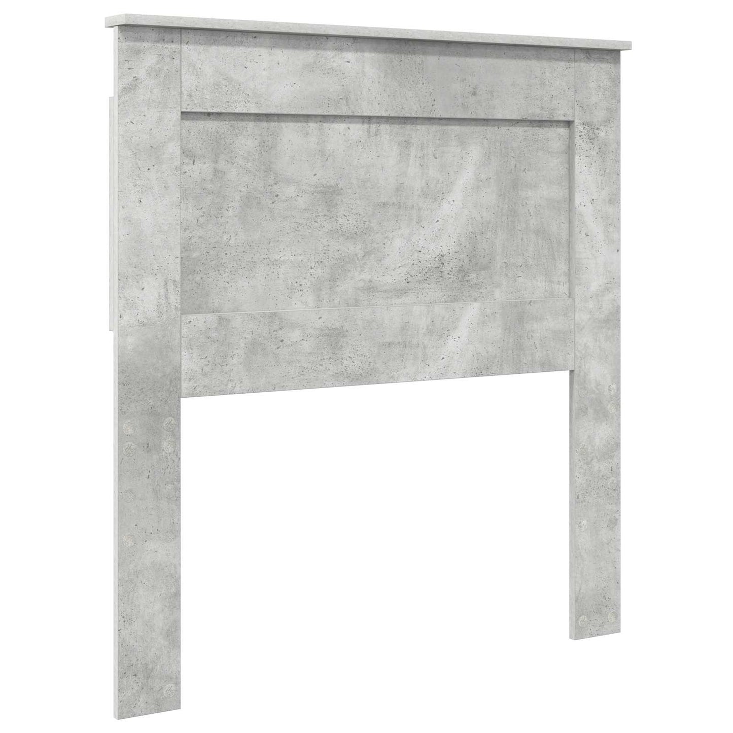 vidaXL Headboard with Headboard Concrete Grey 80 cm Engineered Wood
