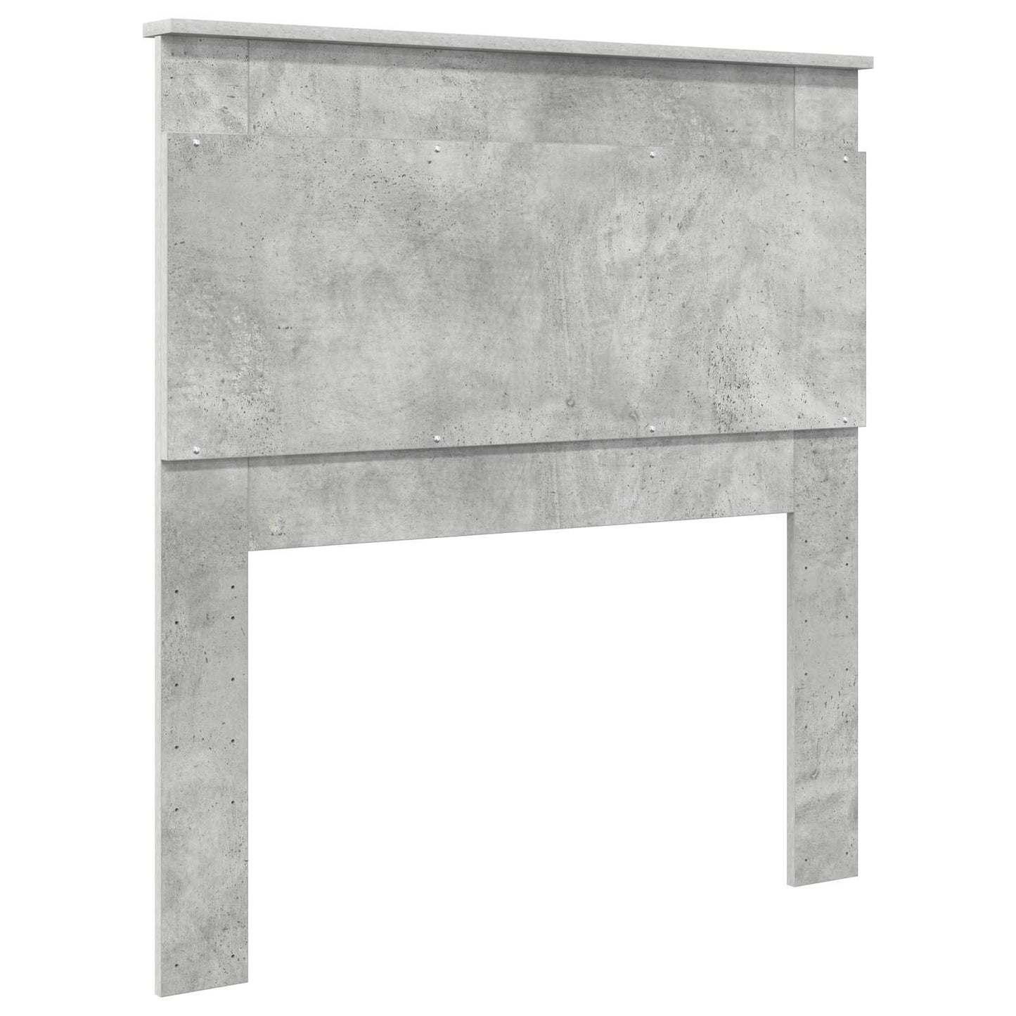 vidaXL Headboard with Headboard Concrete Grey 80 cm Engineered Wood