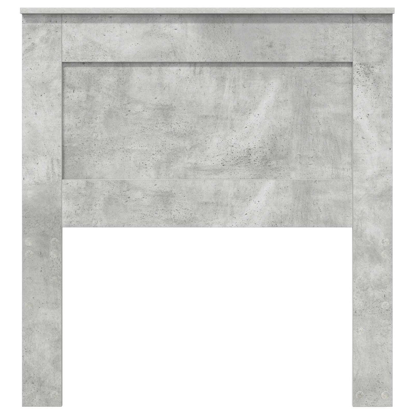 vidaXL Headboard with Headboard Concrete Grey 80 cm Engineered Wood