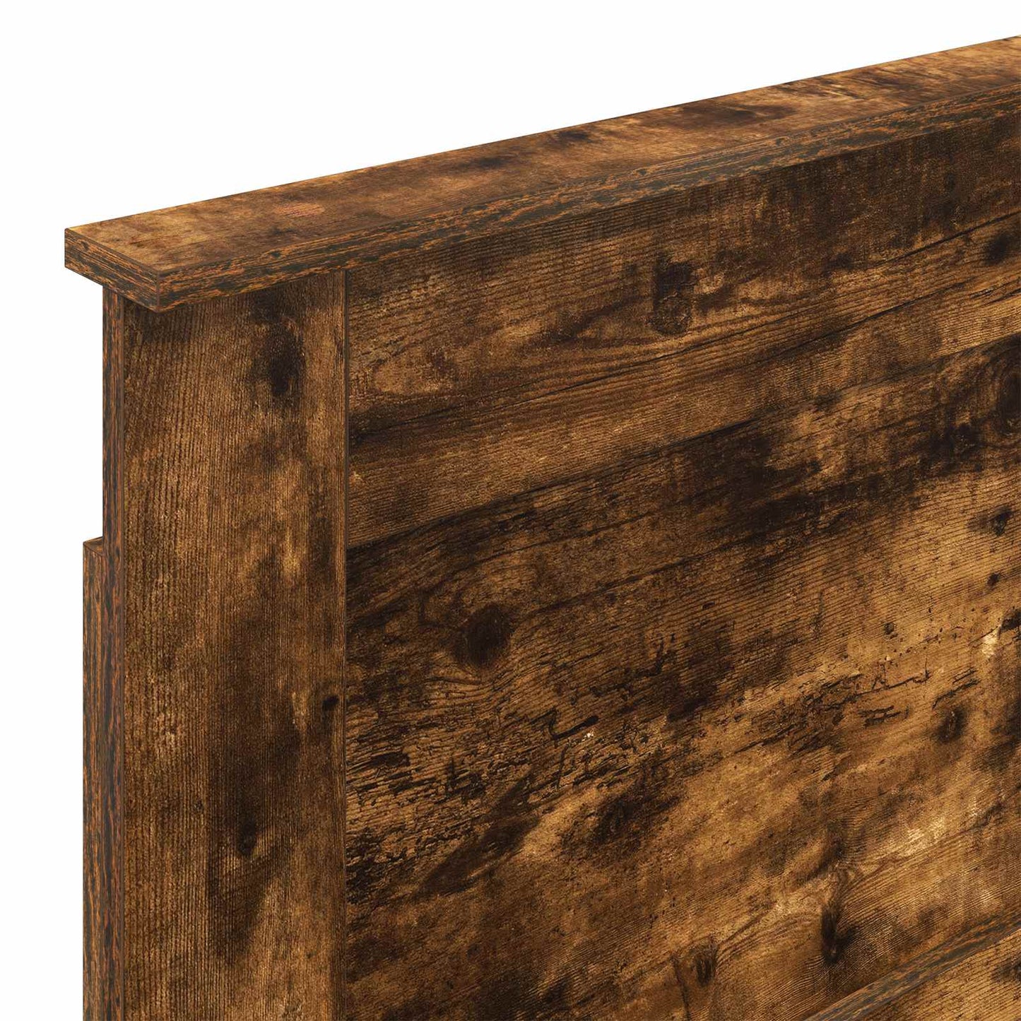 vidaXL Headboard with Headboard Smoked Oak 80 cm Engineered Wood