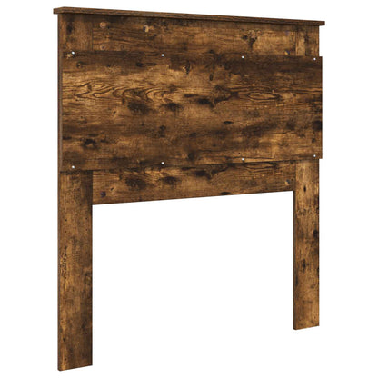 vidaXL Headboard with Headboard Smoked Oak 80 cm Engineered Wood