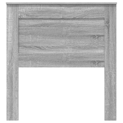 vidaXL Headboard with Headboard Grey Sonoma 80 cm Engineered Wood