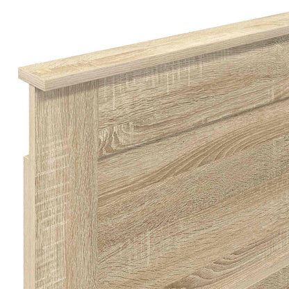 vidaXL Headboard with Headboard Sonoma Oak 75 cm Engineered Wood