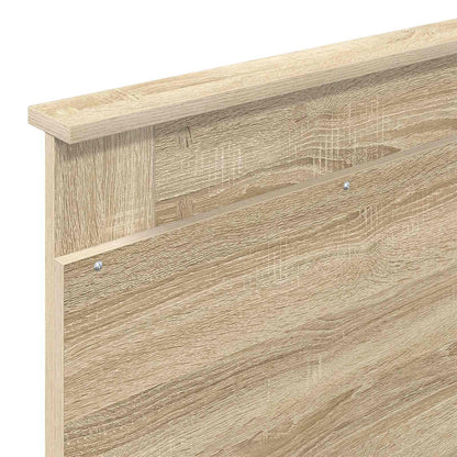 vidaXL Headboard with Headboard Sonoma Oak 75 cm Engineered Wood