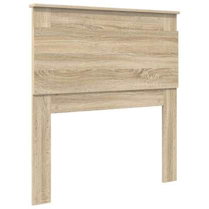 vidaXL Headboard Sonoma Oak Engineered Wood