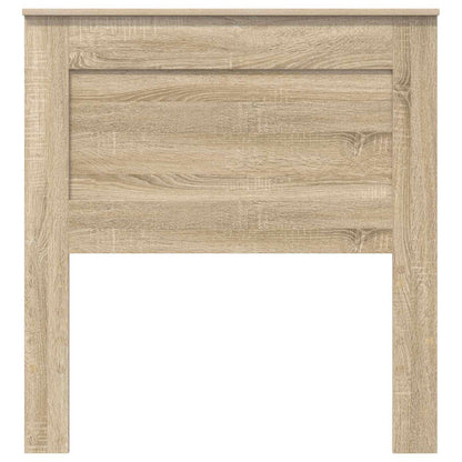 vidaXL Headboard with Headboard Sonoma Oak 75 cm Engineered Wood