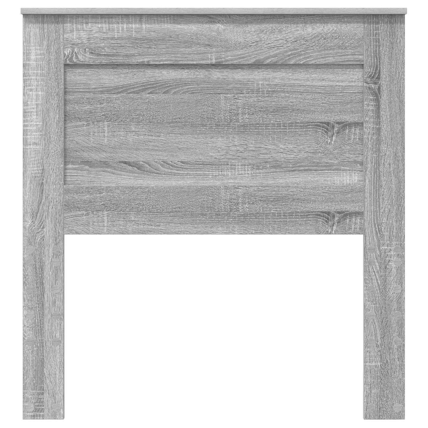 vidaXL Headboard with Headboard Grey Sonoma 75 cm Engineered Wood
