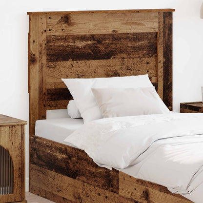 vidaXL Headboard with Headboard Old Wood 75 cm Engineered Wood