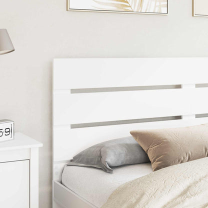 vidaXL Headboard White Engineered Wood