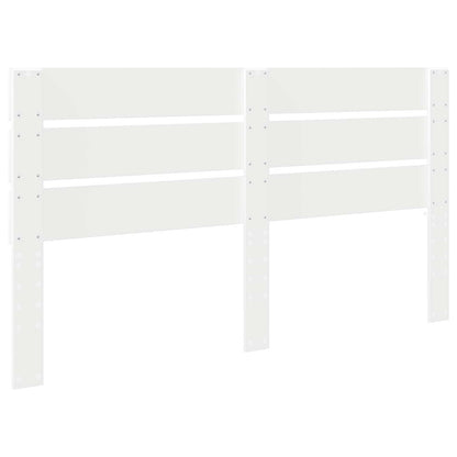 vidaXL Headboard White Engineered Wood