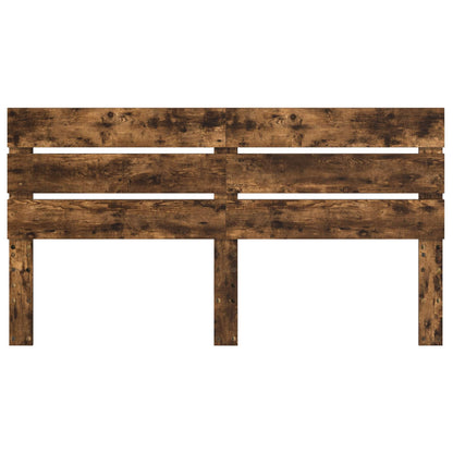 vidaXL Headboard Smoked Oak Engineered Wood