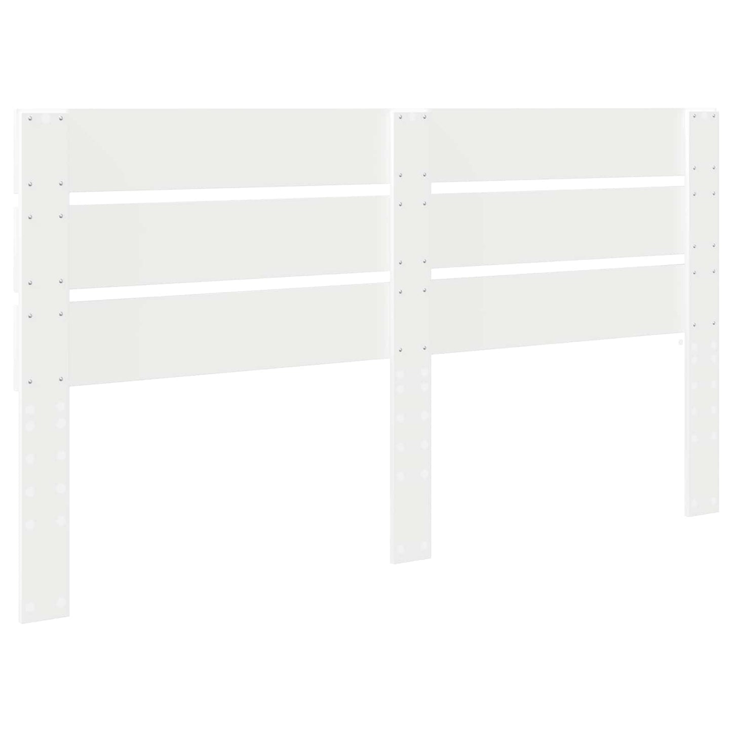 vidaXL Headboard White Engineered Wood
