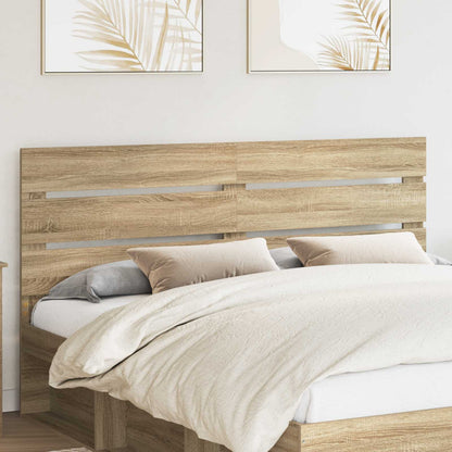 vidaXL Headboard Sonoma Oak 100 cm Engineered Wood
