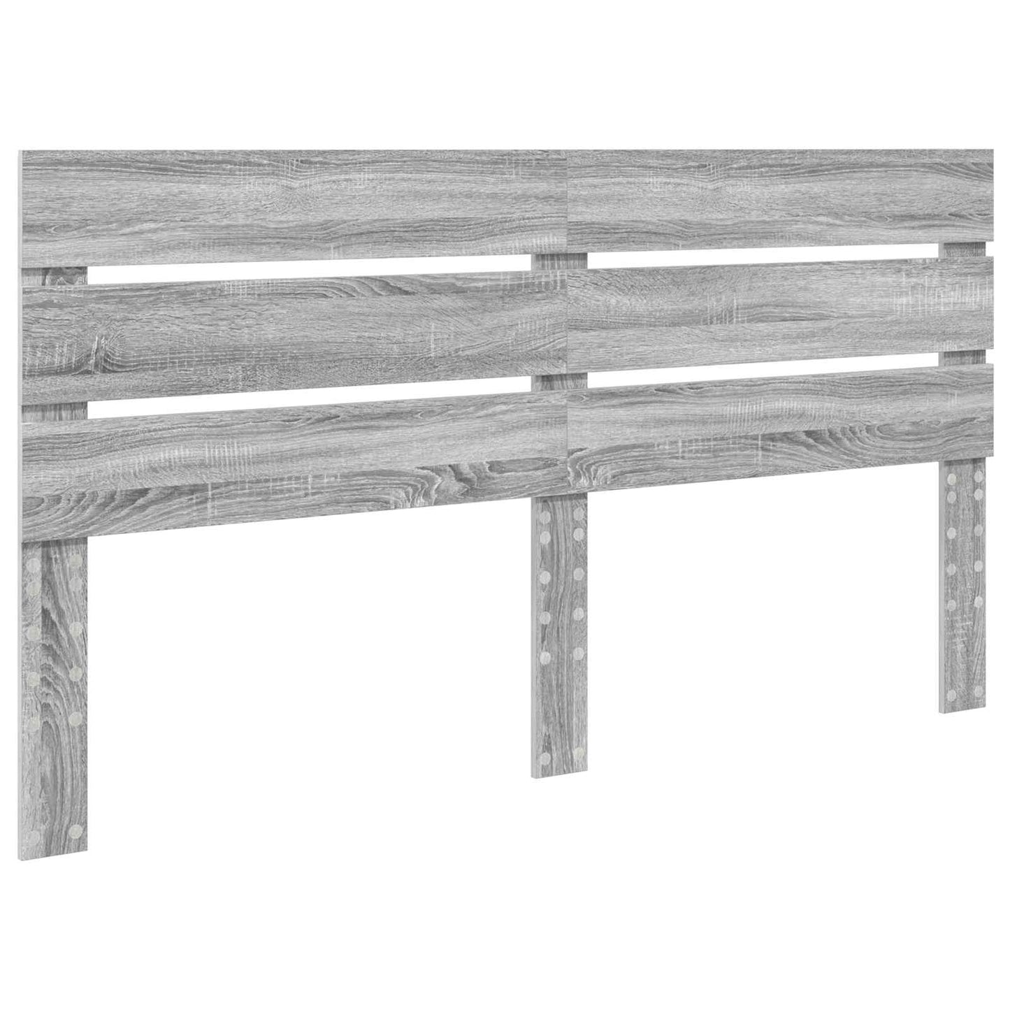 vidaXL Headboard Grey Sonoma Engineered Wood