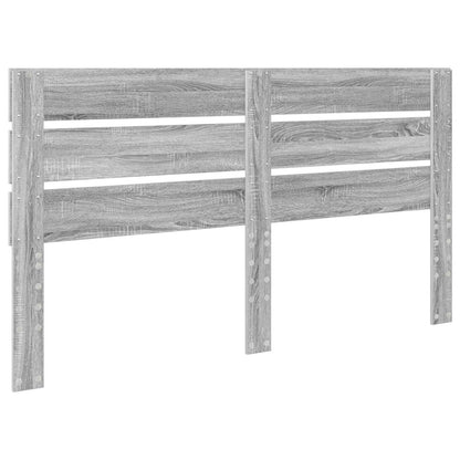 vidaXL Headboard Grey Sonoma Engineered Wood