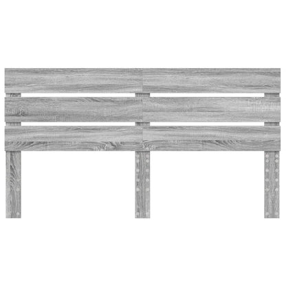 vidaXL Headboard Grey Sonoma Engineered Wood