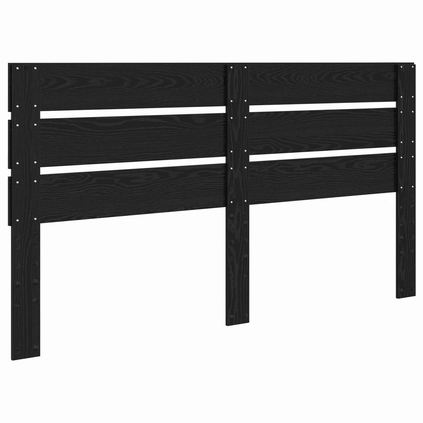 vidaXL Headboard Black Oak Engineered Wood