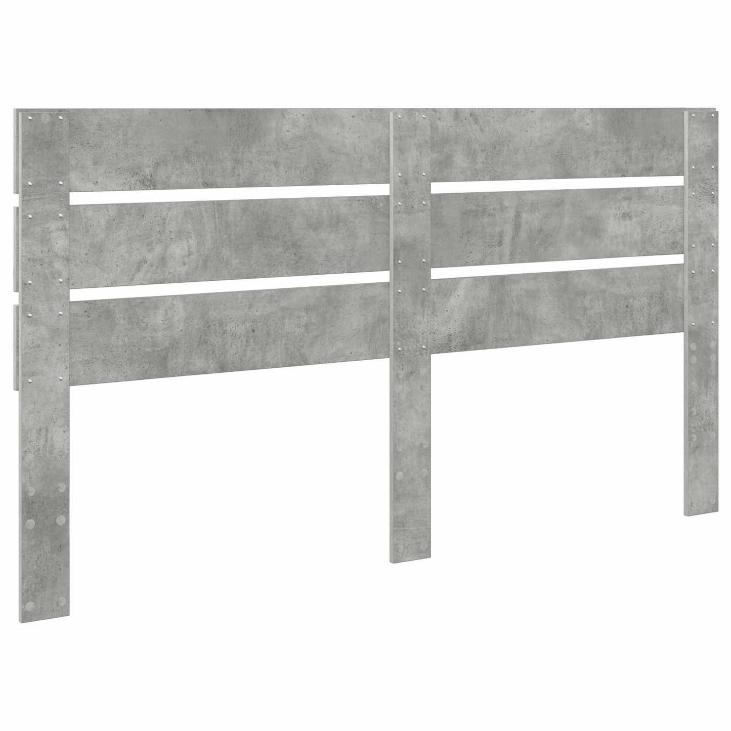 vidaXL Headboard Concrete Grey Engineered Wood