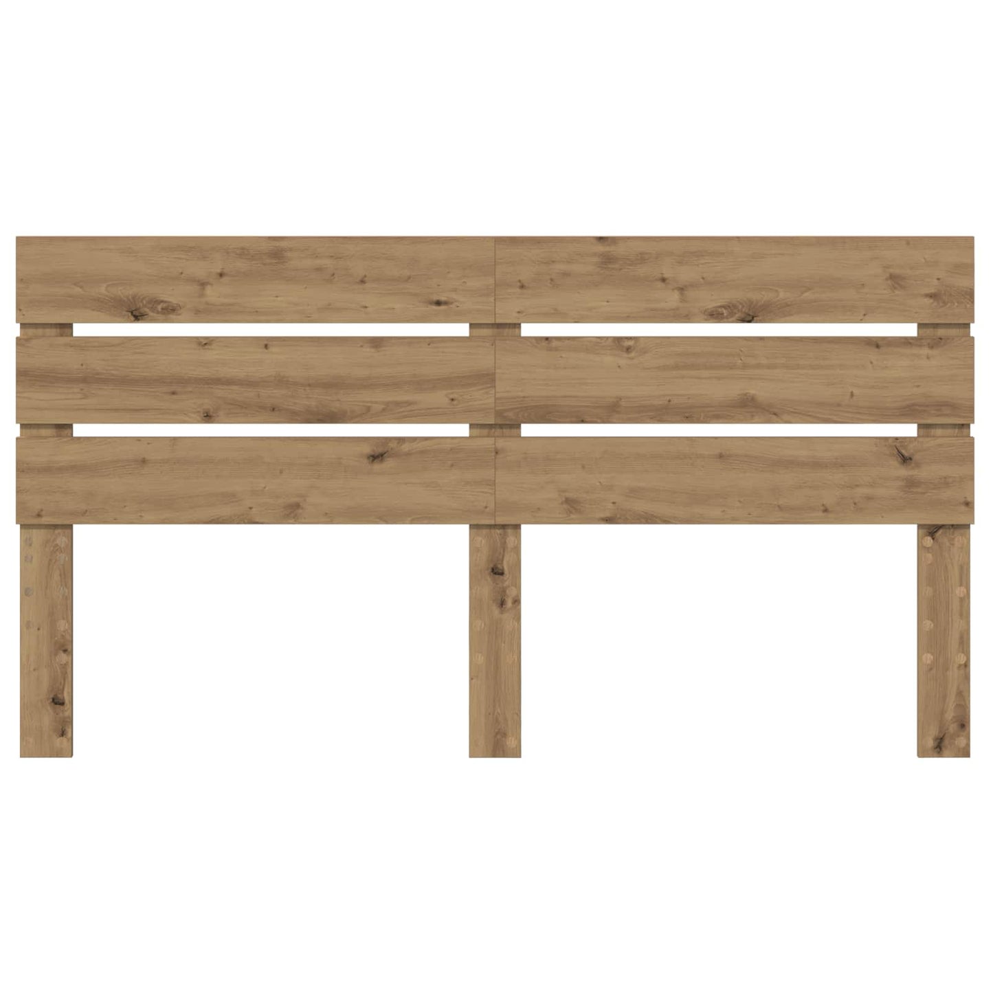 vidaXL Headboard Artisan Oak Engineered Wood
