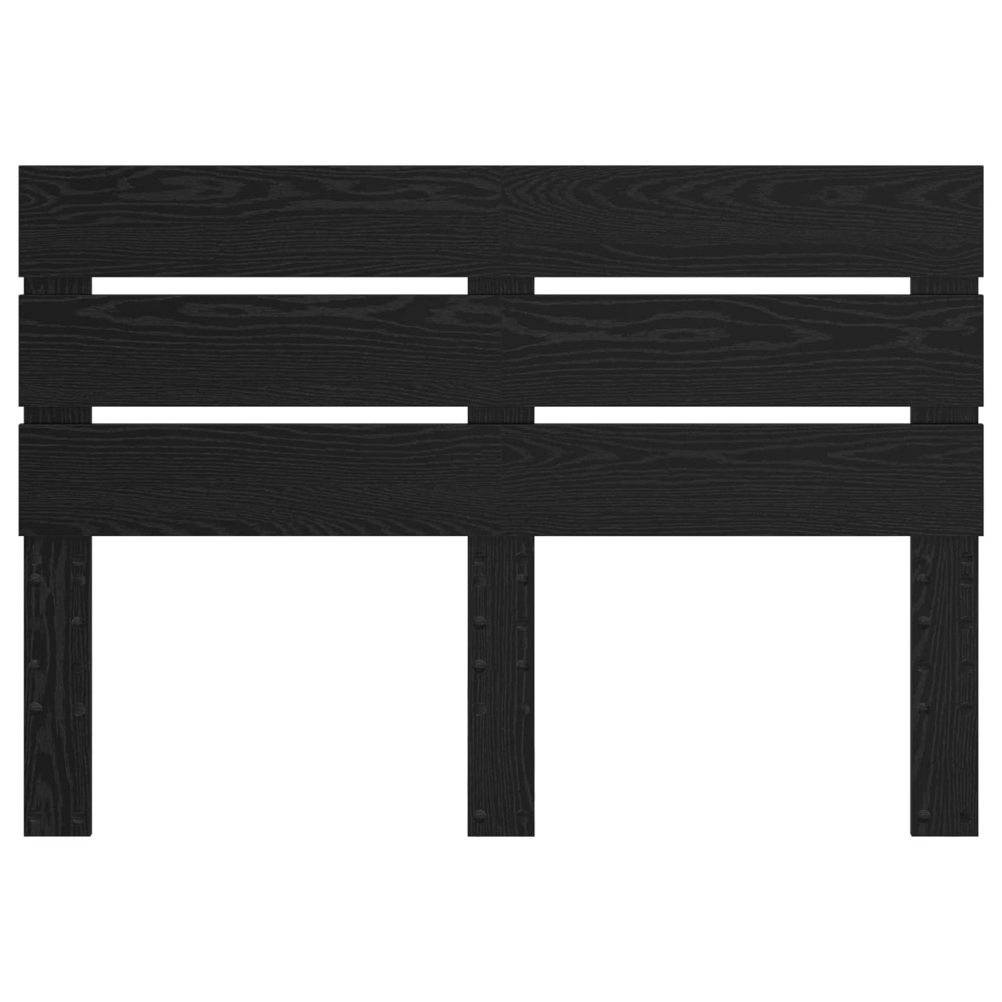 vidaXL Headboard Black Oak Engineered Wood