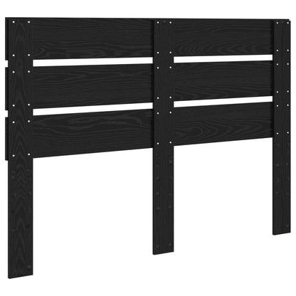 vidaXL Headboard Black Oak Engineered Wood
