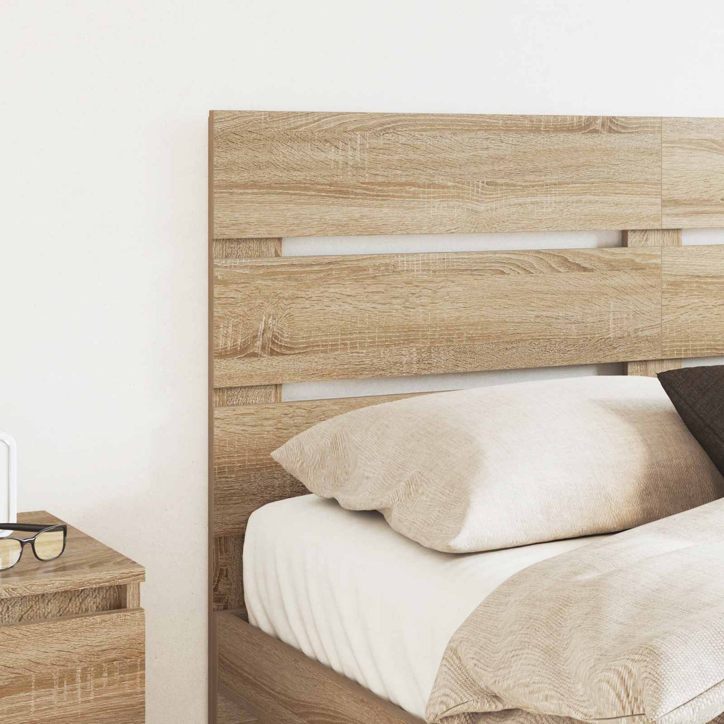vidaXL Headboard Sonoma Oak Engineered Wood