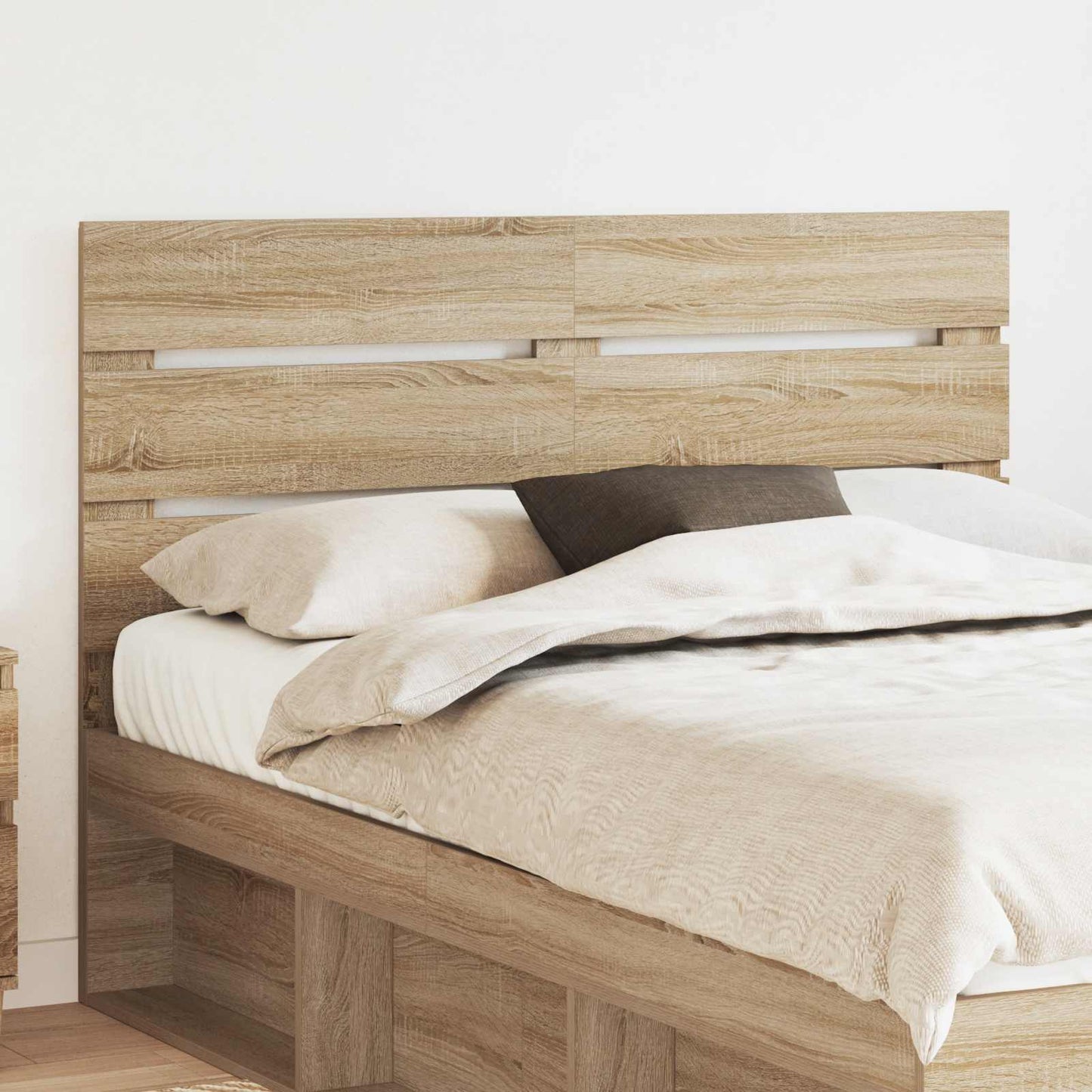 vidaXL Headboard Sonoma Oak Engineered Wood