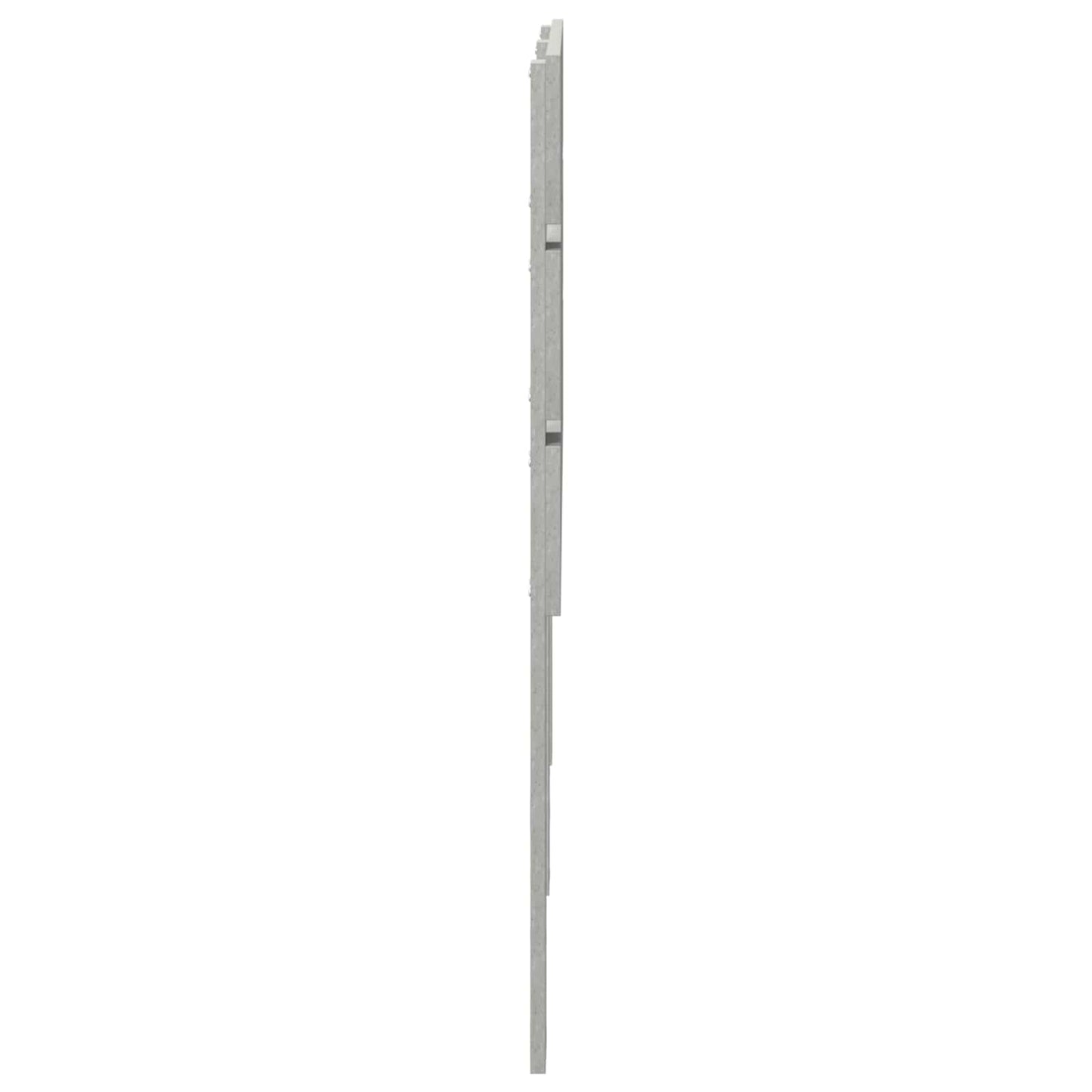 vidaXL Headboard Concrete Grey Engineered Wood
