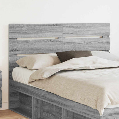 vidaXL Headboard Grey Sonoma Engineered Wood