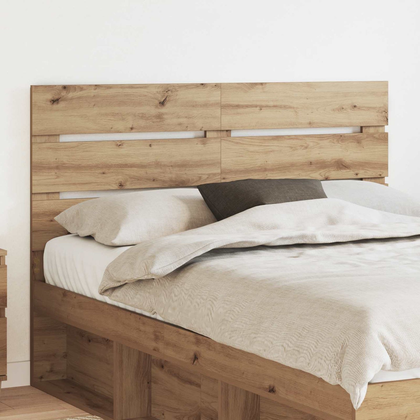 vidaXL Headboard Artisan Oak Engineered Wood