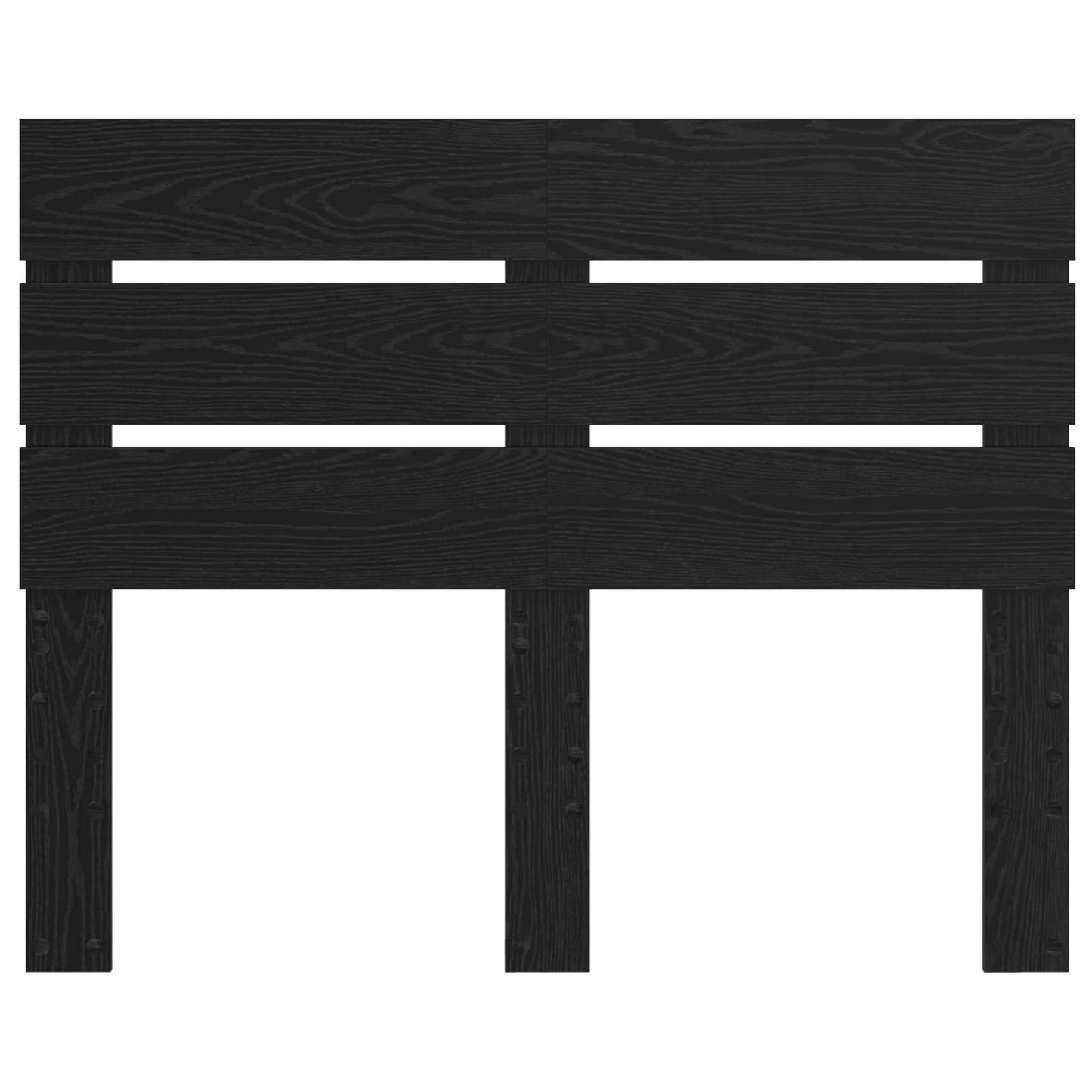 vidaXL Headboard Black Oak Engineered Wood