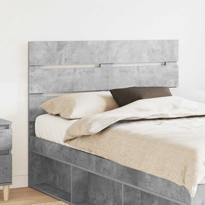 vidaXL Headboard Concrete Grey Engineered Wood