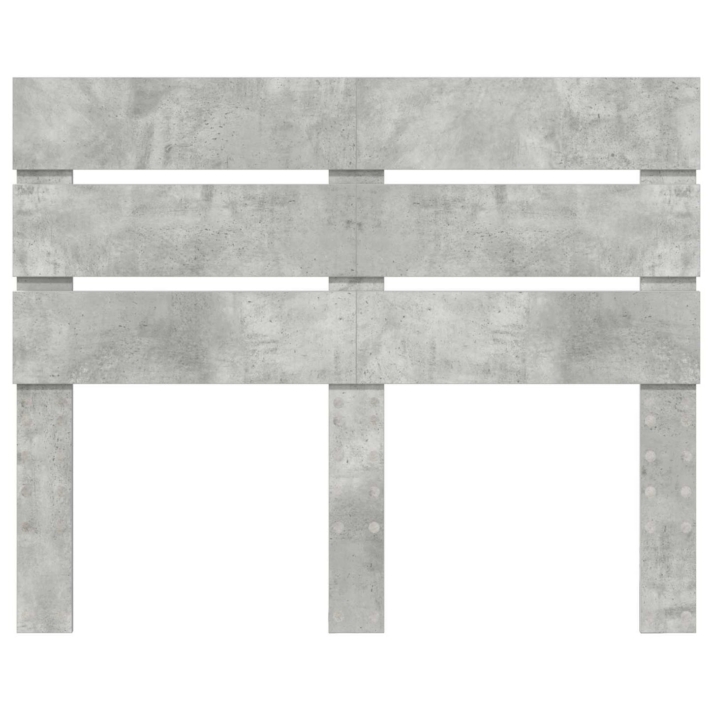 vidaXL Headboard Concrete Grey Engineered Wood