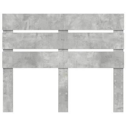 vidaXL Headboard Concrete Grey Engineered Wood