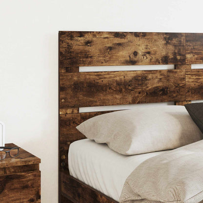vidaXL Headboard Smoked Oak Engineered Wood