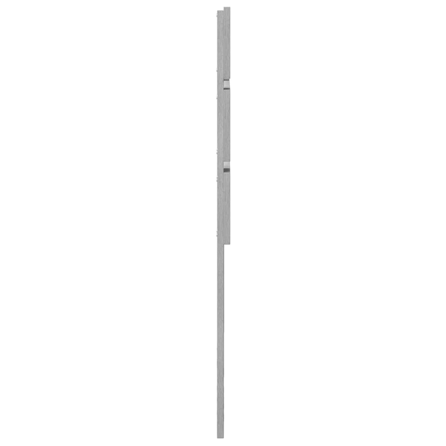 vidaXL Headboard Grey Sonoma Engineered Wood