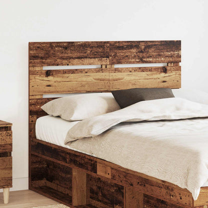 vidaXL Headboard Old Wood Engineered Wood
