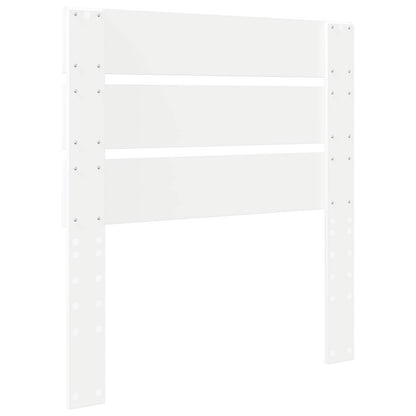vidaXL Headboard White Engineered Wood