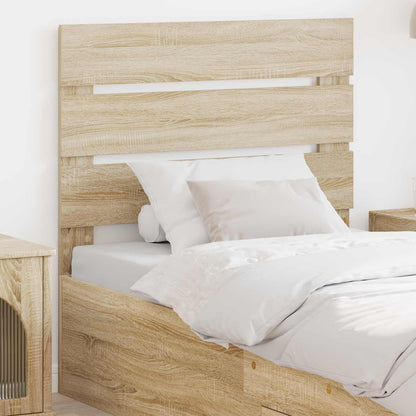 vidaXL Headboard Sonoma Oak Engineered Wood