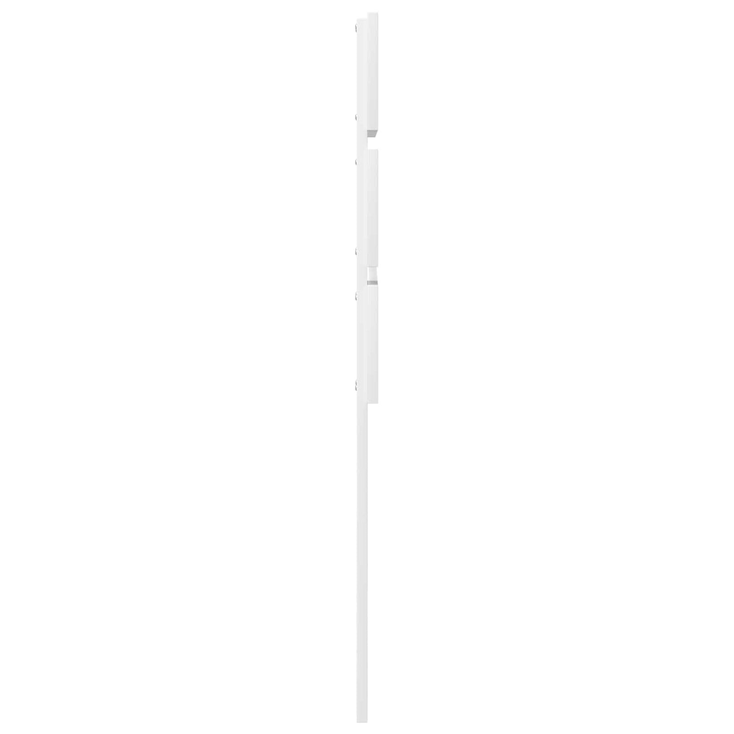 vidaXL Headboard White Engineered Wood