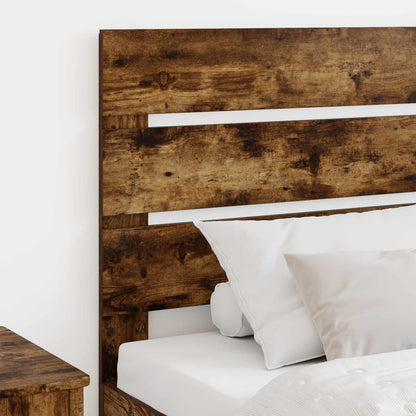 vidaXL Headboard Smoked Oak Engineered Wood
