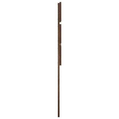 vidaXL Headboard Smoked Oak Engineered Wood