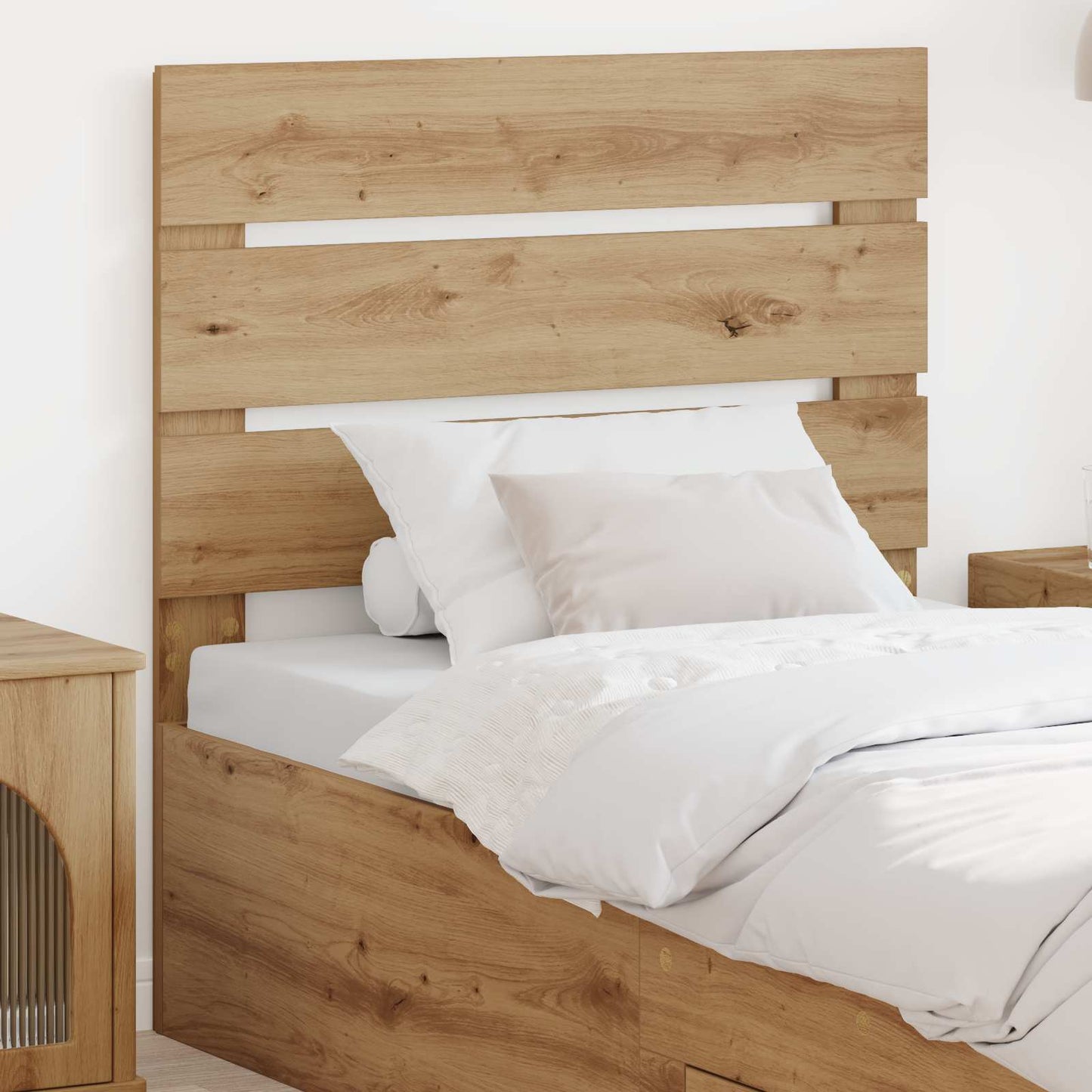 vidaXL Headboard Artisan Oak Engineered Wood