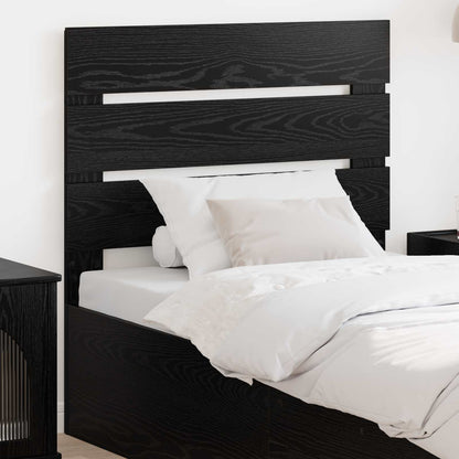 vidaXL Headboard Black Oak Engineered Wood