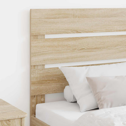 vidaXL Headboard Sonoma Oak Engineered Wood