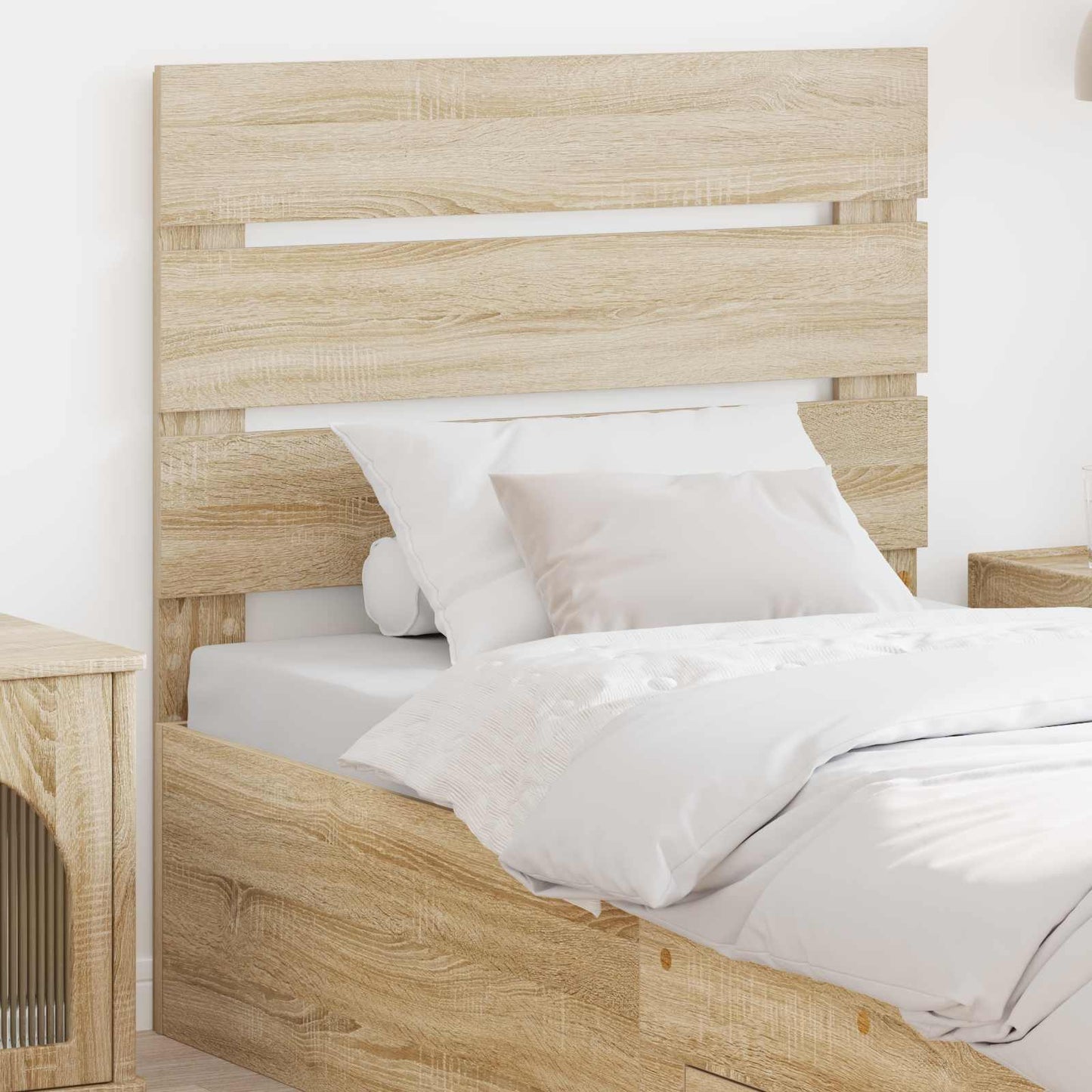 vidaXL Headboard Sonoma Oak Engineered Wood